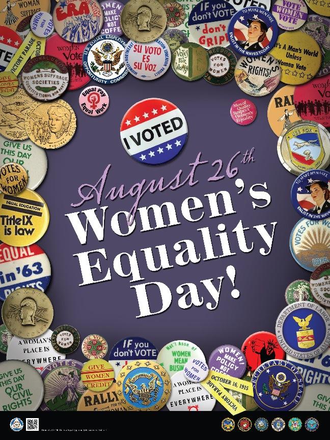 WOMEN S EQUALITY DAY Alice Paul, suffragist and women s rights activist said, The Woman s Party is made up of women of all races, creeds and nationalities who are united on the