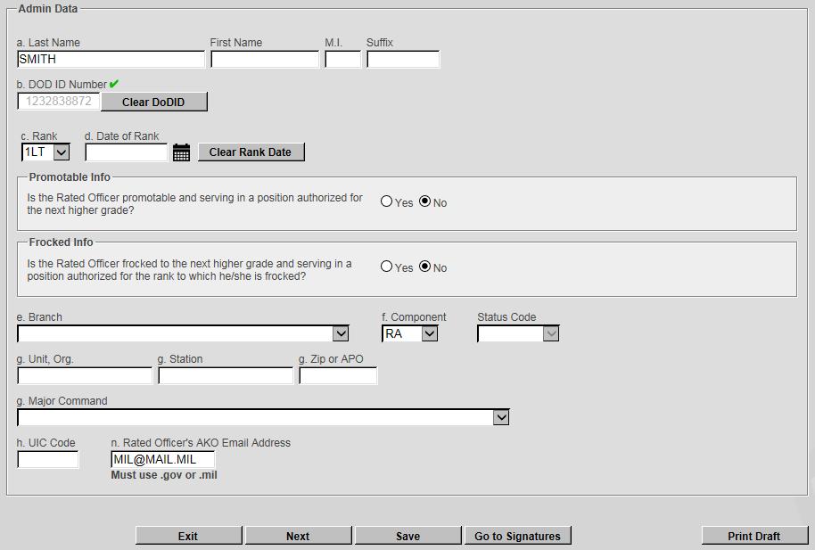 Select the Create OER button on the top of the OER support form
