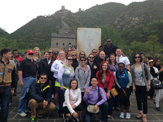 CHINA IMMERSION EXPERIENCE The 2016 China Immersion Experience will travel to Beijing, Shanghai, Chengdu, Taipei (Taiwan) and environs. Business visits will include a number of Chinese, U.S., and multinational companies in a wide range of industries.