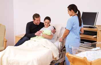 Designed to make every movement fast and easy Less time, less hassle In labour and delivery, staff time is at a premium.