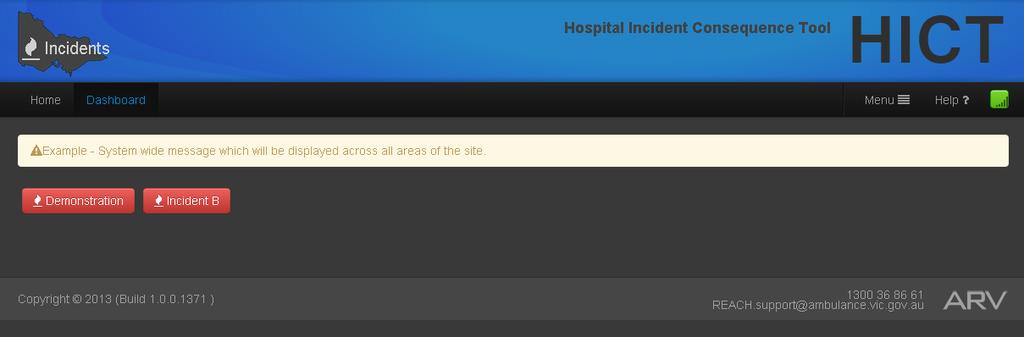 Hospital Incident Consequence Tool (HICT) The Hospital Incident Consequence Tool (HICT) replaces the Hospital Incident Response Data (HIRD).