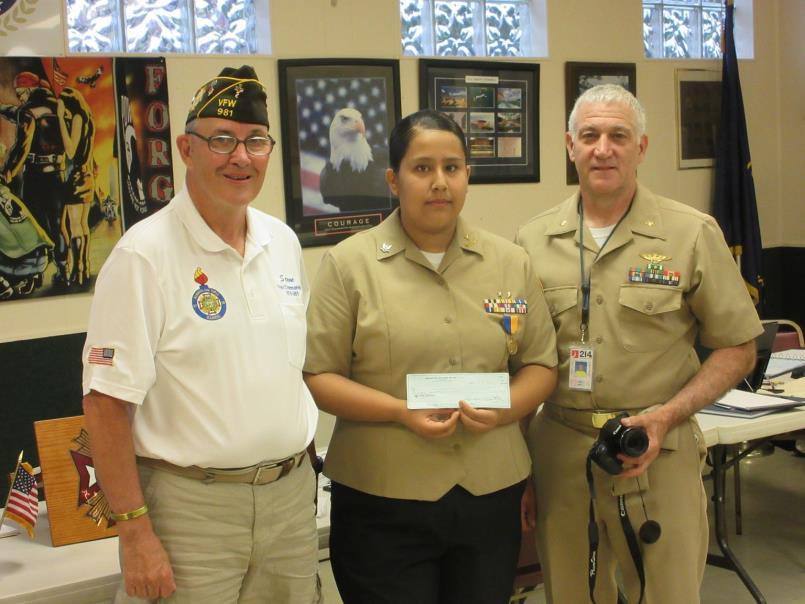 They honored our Post for its commitments, both monetary and with manpower, to their program of celebrating patients from the Captain James A. Lovell VA Hospital in North Chicago.