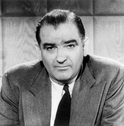 Senator Joseph McCarthy In 1952 McCarthy began holding hearings about Communism, accusing many in the government of being spies, or Communist