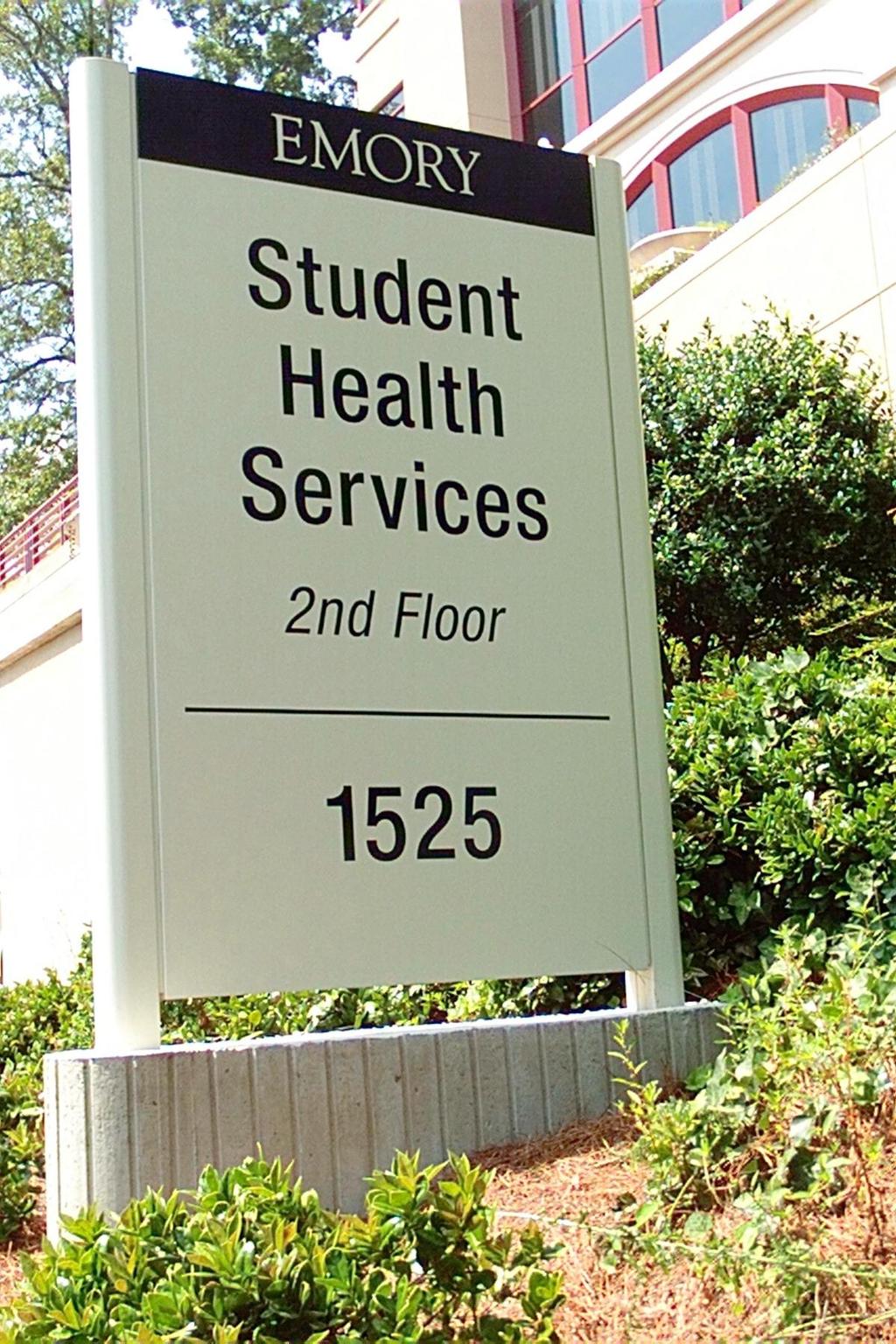EMORY LOVES PARENTS! Greetings! The staff of Emory University Student Health Services (EUSHS) cares about the health and well being of your child/student.