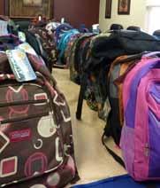 celebration, LHA was proud to sponsor the annual Pack the Backpacks school supply drive in August 2010.