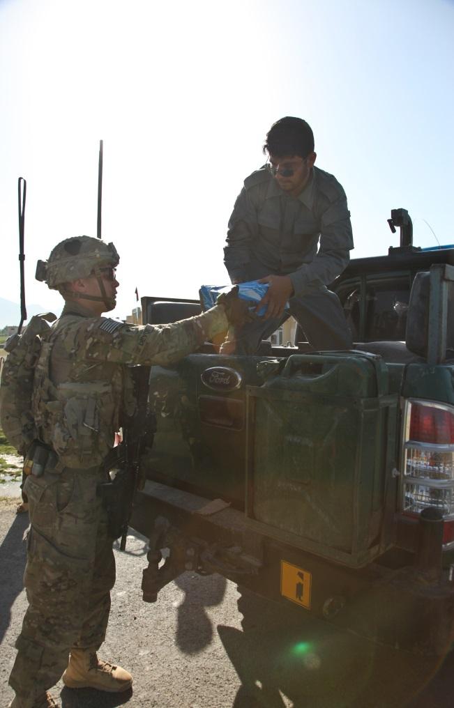 Apache Troop Conducts Humanitarian Assistance at Parwan Province U.S.