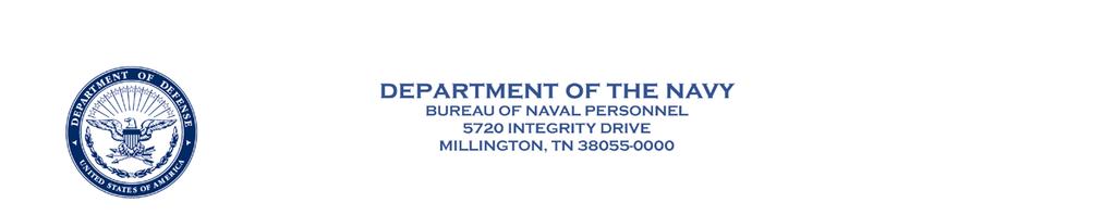 Canc frp: Oct 2018 BUPERSNOTE 5040 BUPERS-00IG BUPERS NOTICE 5040 From: Chief of Naval Personnel Subj: COMMAND INSPECTION SCHEDULE FOR ACTIVITIES UNDER THE FUNCTIONAL CONTROL OF THE CHIEF OF NAVAL