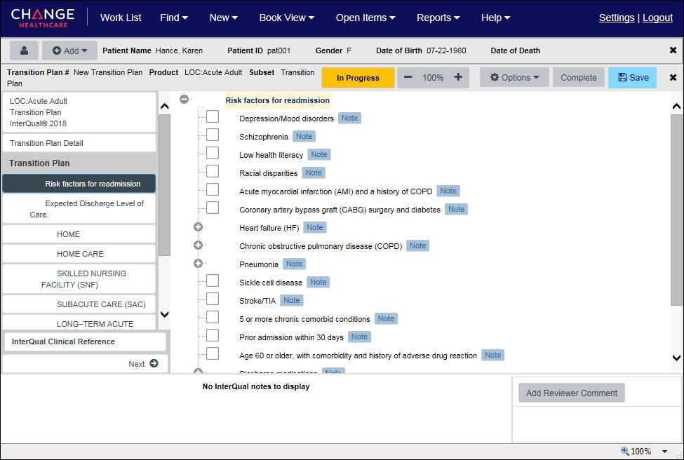 Working with Transition Plans i Note: Your Review Manager system administrator can show or hide several transition plan-specific fields.