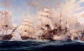 Causes for the War of 1812 The British Navy is taking American sailors from American ships to sail on British ships.