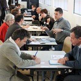 Silver Valley organises thematic sessions and business meetings The «Matinales» sessions occur every 2 months :