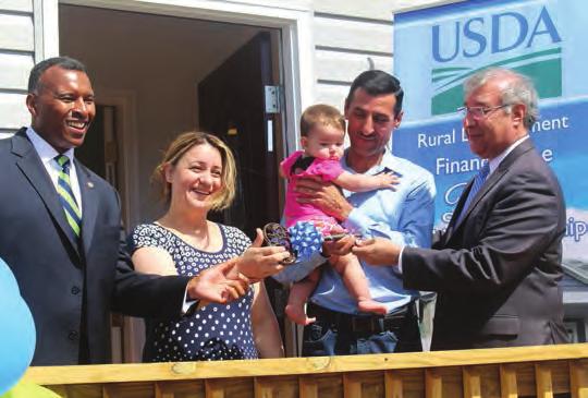 Virginia Housing Programs Rockingham Family Achieves the American Dream USDA Rural Development celebrated National Homeownership Month in June 2016 with a young family, Alias and Ansam Khader and