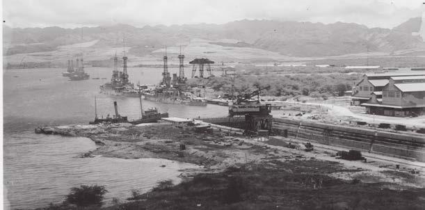 1919 The first drydock at Naval Station, Pearl Harbor is officially dedicated by Secretary of the Navy, Josephus Daniels on August 21.