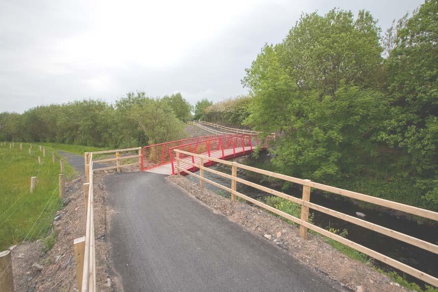 Segregated Walking and Cycling Trail along the Newport Road, Castlebar Castlebar - National Museum of Ireland, Country Life The newly developed Great Western Greenway from Lough Lannagh, Castlebar to