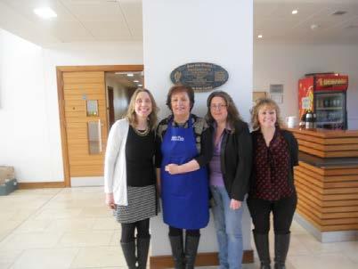 Sian Breslin, Meal Planning Expert with members of Belmullet Tidy Towns Committee and Sharon