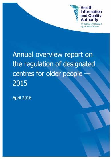 Annual Overview Report 2015 Overview of centres Regulatory