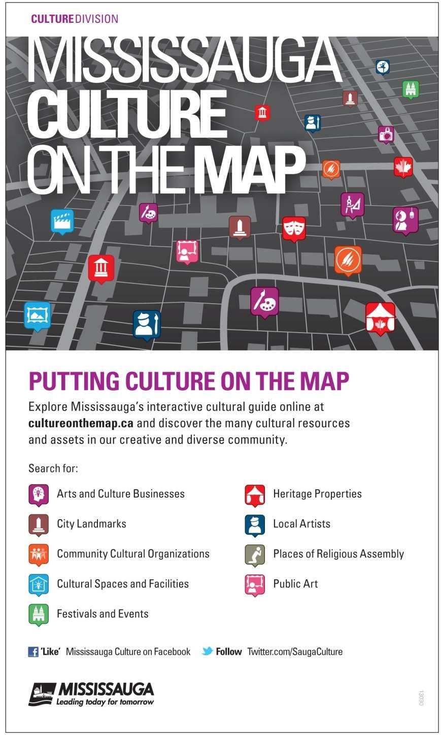 CULTURE ON THE MAP Applicants are encouraged to submit their organization s information and/or update any existing information, add photos and submit 2014 event information to