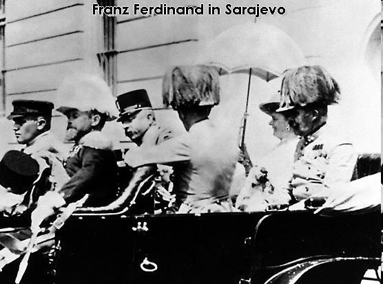 1914 June 28 July 28 Aug 1 Aug 3 Aug 4 Aug 6 Aug 11 Aug 12 Aug 23 Aug 25 Aug 28 Archduke Franz Ferdinand assassinated Austria-Hungary declares war on Serbia Russia mobilizes The Netherlands declare