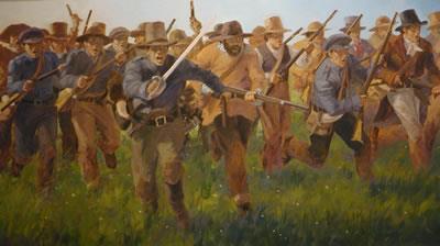 On April 21, 1836 Houston ordered his army to attack the
