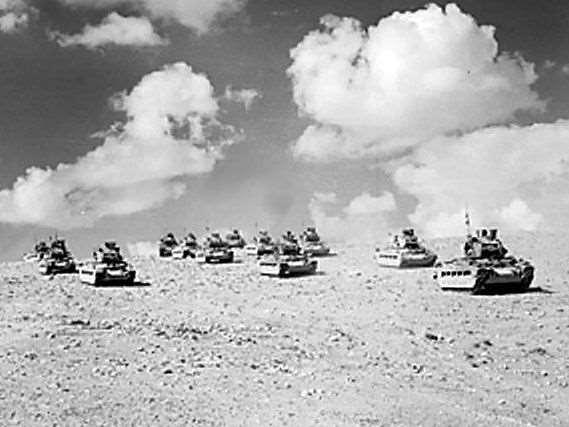 The Germans had advanced to an Egyptian village called El Alamein.
