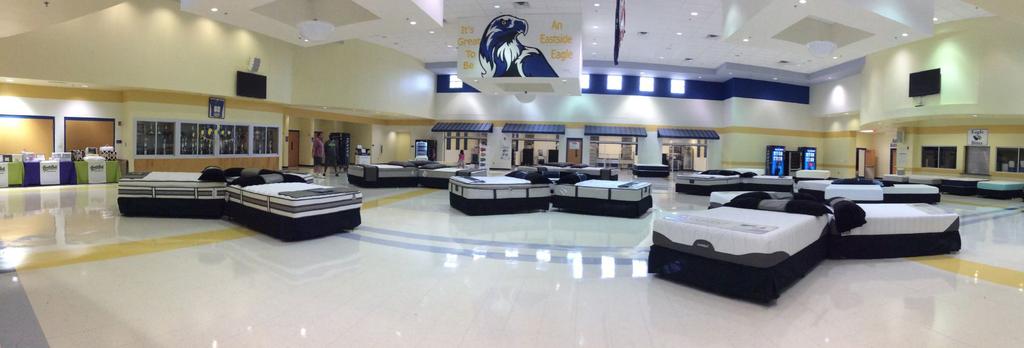 BOOSTER BEDS Program We transform your Cafeteria or Gym into a Giant