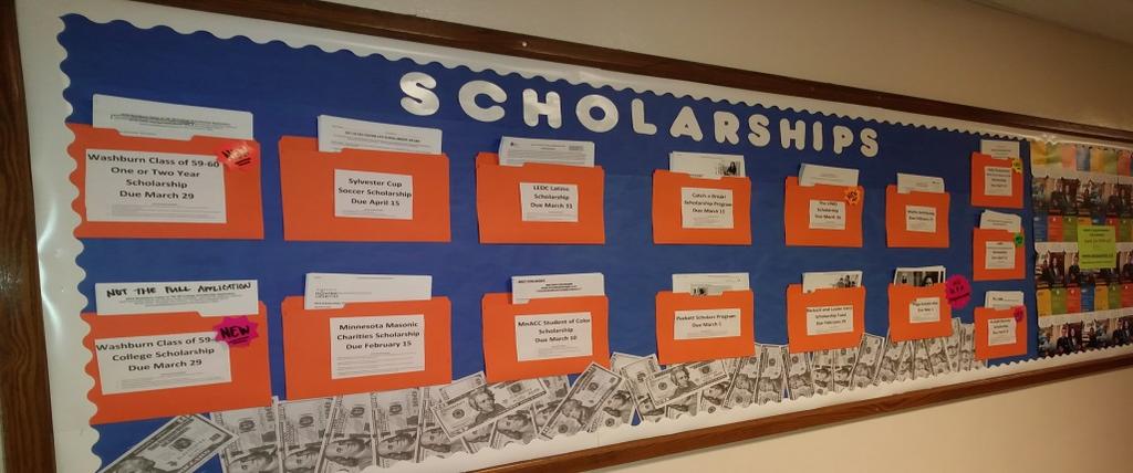 Local Scholarships The following scholarships can be found either by: Going to the CCC room #107 (ask Ms.