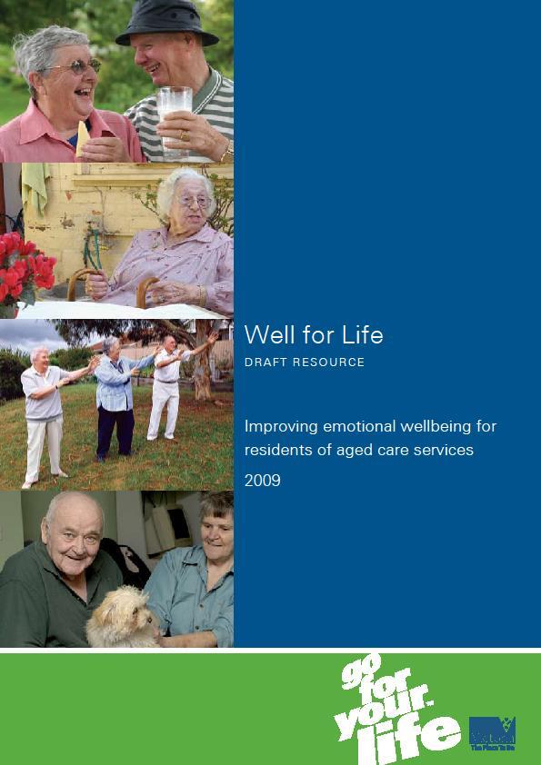 older people at home  residents of