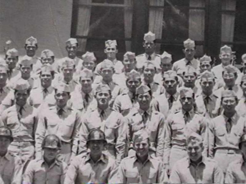 Basic training class of Herbert Pilila au, who would become the first Native Hawaiian recipient of the Metal of Honor. Photo Credit: KoreanWar.