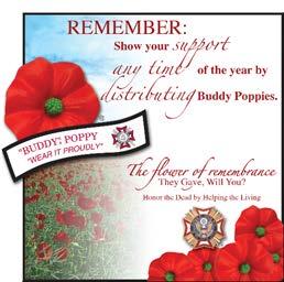 HISTORY OF THE BUDDY POPPY In the World War I battlefields of Belgium, poppies grew wild amid the ravaged landscape.