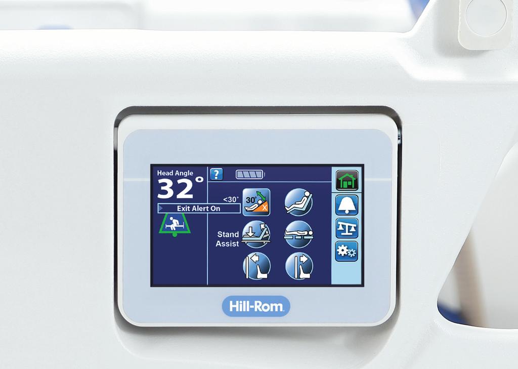 CAREGIVER-FOCUSED TECHNOLOGY CAREGIVER-FOCUSED TECHNOLOGY Graphical Caregiver Interface (GCI) touchscreen with a flip-up panel provides quick access to easy-to-use controls.