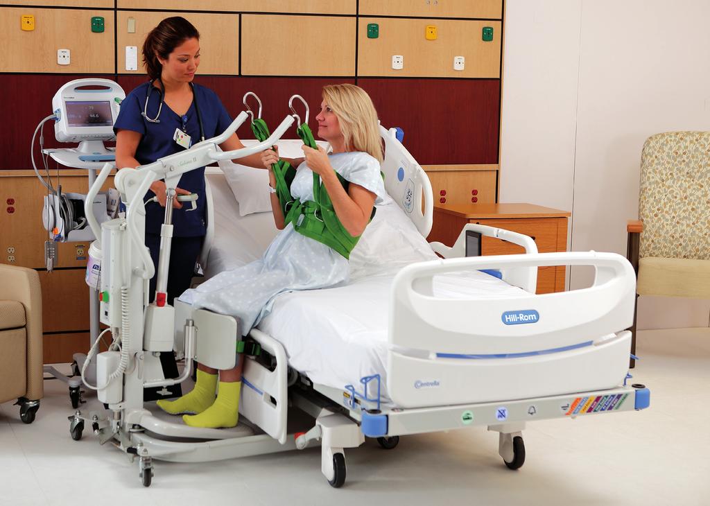 COMPREHENSIVE SOLUTION THE CENTRELLA SMART+ BED Upgradable platform with open architecture. THERAPEUTIC SURFACES Keeping patients comfortable and healthy.