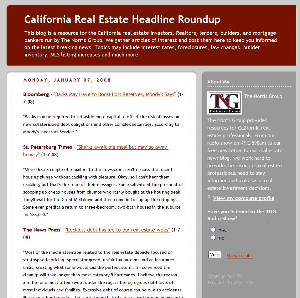 Headline Roundup Real estate news Law changes