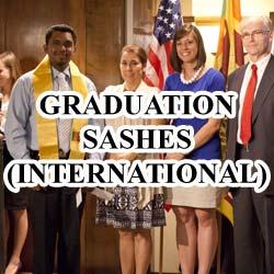 graduates with their country sashes. Although the cost of the sash is $30 (+tax), the UCIE office is sharing this cost and you will pay only $15 at the time you sign up.