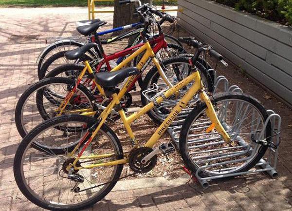 Outdoor Activities on Campus Bikeshare Program Sustainability offers a free bike lending program for UTSC staff, faculty, and students (with a T-Card).