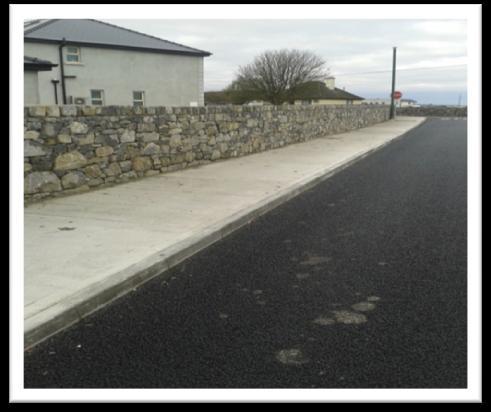 Cé Inis Oírr, Árainn Construct rehabilitation works to existing slipway 112,500 37,500 150,000 Total Funding Marine Piers 450,000 A further allocation of 42,000 Was received from An Roinn Ealaíon,