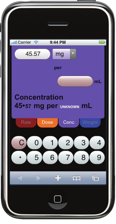 The Rate tab is red, indicating outstanding errors; at this point one of the errors is that the user has not finished entering the concentration. Figure 4.