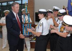 High School has been named the Navy League s Most Outstanding Unit, besting 600 units across the country to claim the nation s top honor for the