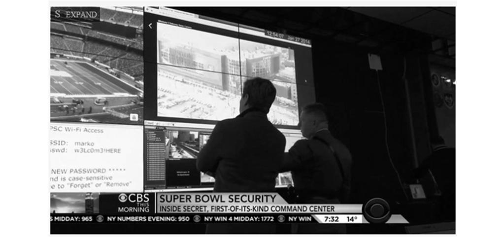 2014 Super Bowl Wi-Fi Password Credentials Broadcast in Pre-Game Security Gaffe http://www.zdnet.