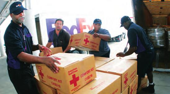 In each of these major disasters, FedEx has played a vital role for both victims and first responders.