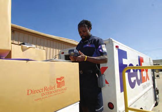Direct Relief International Since 2003, FedEx has provided more than $1.8 million in cash grants and transportation assistance to Direct Relief International (DRI).