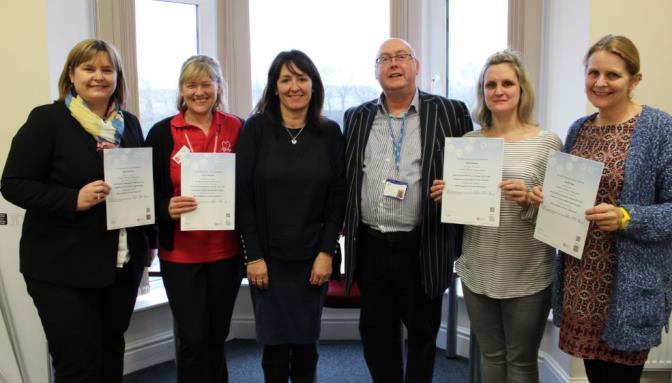 Staff from the Health Board and Gwynedd County Council have recently undertaken training in Cognitive Behavioural Therapy which will enable them to intervene earlier and deliver psychological