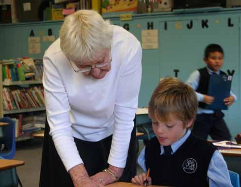 We still do the work of Catherine McAuley. Education is a major part of our charism. Catherine educated children who are poor and we do, too.