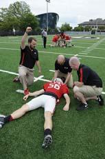 Personnel: Roles Within Emergency Team immediate care of the athlete emergency equipment