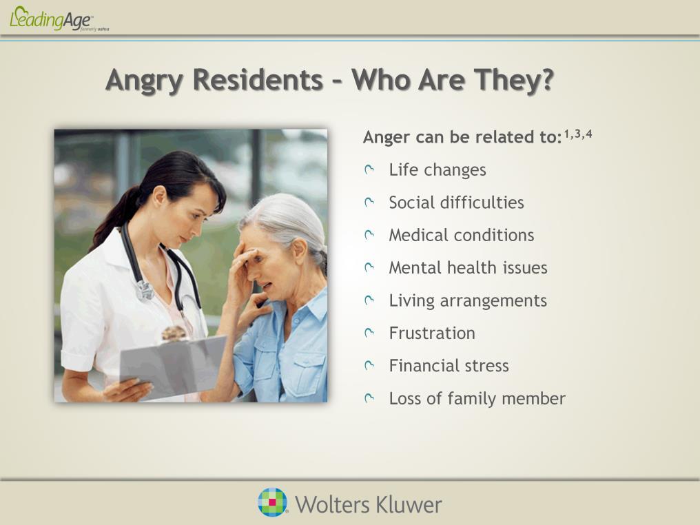 Anger is often misplaced, surfacing in situations remotely related to the underlying issue.