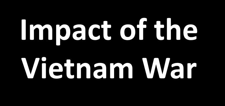 Impact of the Vietnam War Johnson