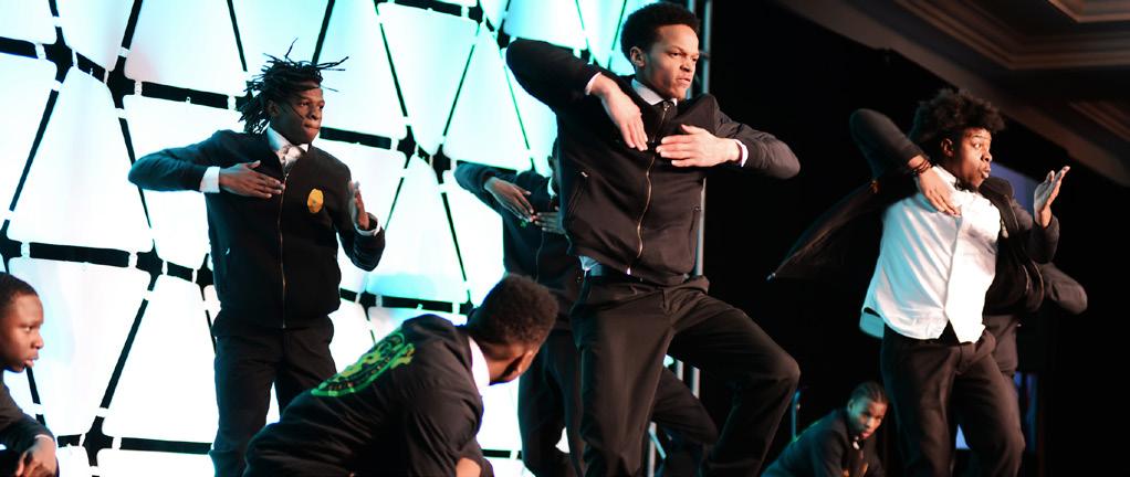 2017 Summit Highlights Gentlemen of Vision, a community-based program serving young men in St. Louis, opened the Summit with a powerhouse step performance.