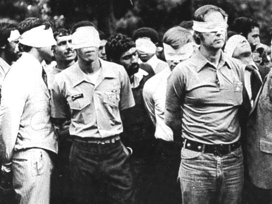 IRAN HOSTAGE CRISIS 1979-1981 Why did the U.S. become involved? The U.S. embassy in Iran was taken captive. *On November 1, 1979 Khomeini urged his people to demonstrate against the U.S. On November 4th thousands gathered around the U.