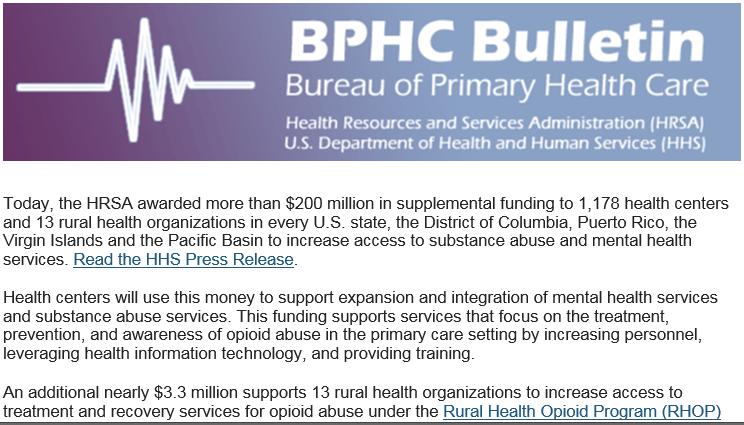 health organizations Technical Assistance: https://bphc.hrsa.