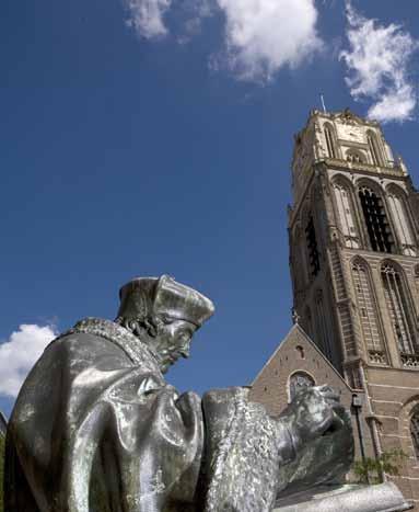 Erasmus of Rotterdam Erasmus University Rotterdam takes its name from the great philosopher, theologian, and humanist, Desiderius Erasmus.