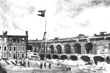 FORT SUMTER WAS A UNITED STATES FORT BUILT TO PROTECT THE CITY OF CHARLESTON, SOUTH CAROLINA. AS TENSIONS BETWEEN NORTH AND SOUTH ROSE, THE U.S. SOLDIERS STATIONED THERE FOUND THEMSELVES TRAPPED BY CONFEDERATE FORCES.