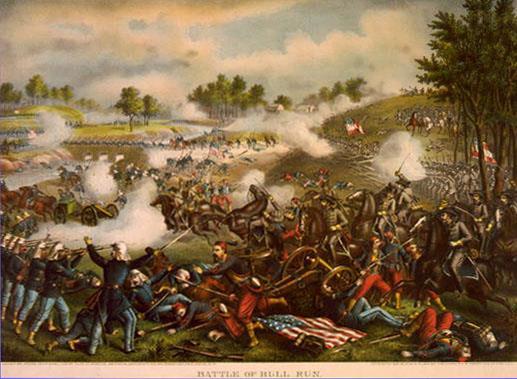 INFORMATION: THE FIRST BATTLE OF BULL RUN IS ALSO KNOWN AS THE FIRST BATTLE OF MANASSAS.